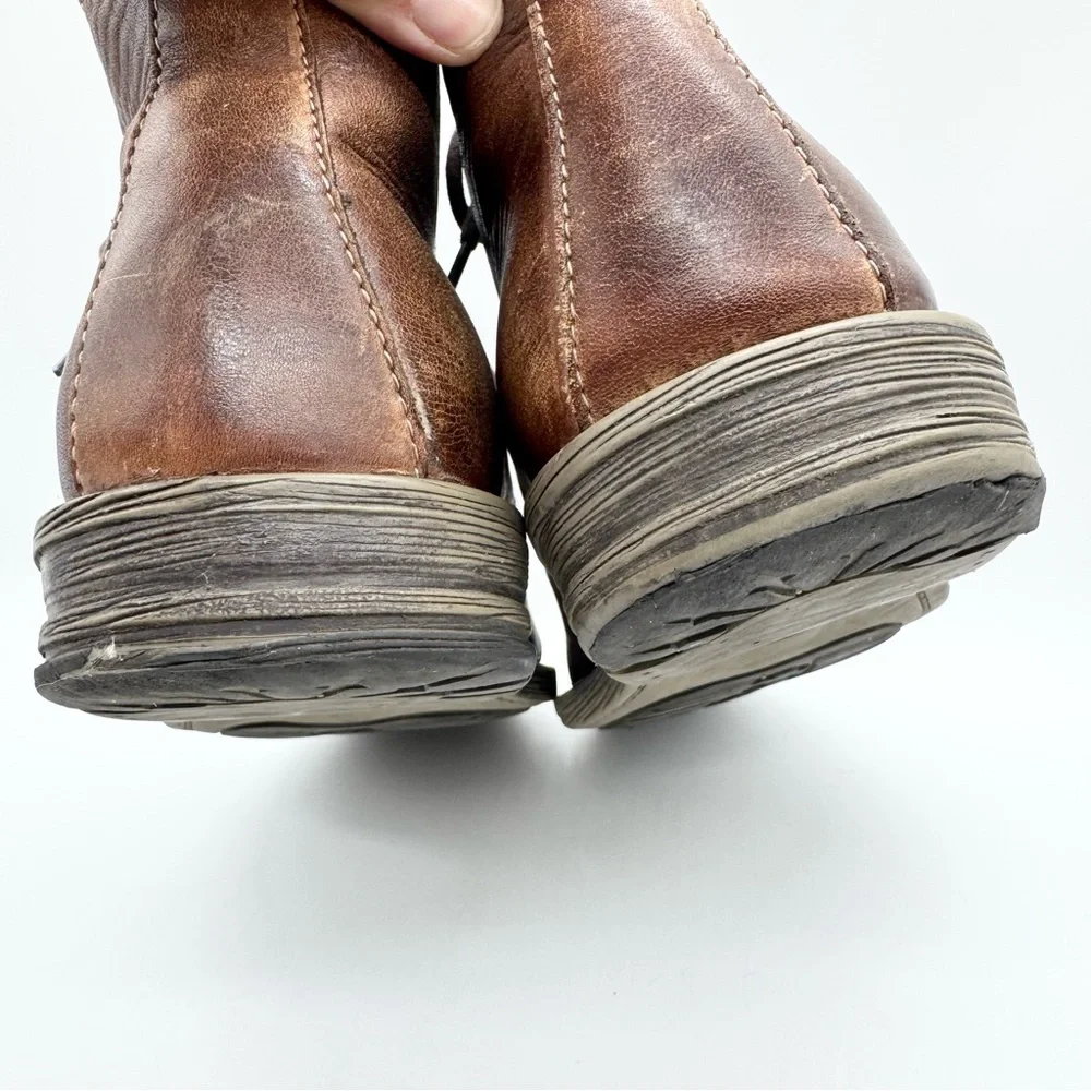 Bed Stu Men's Hoover‎ Lace Up Chukka Boot Brown Distressed Size 8.5 Minimalist
